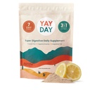 Nighttime Prebiotic Fiber Proszek z enzymami spożywczymi i Magnezu Glicynian do snu, On- The- Travel 7 Pack Bis124; Gut suplement zdrowia dla kobiet i mężczyzn - Bloating Relief Rozpuszczalny i nierozpuszczalny włókno