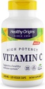 Zdrowe początki Witamina C 1000 mg (Nie-GMO Tested, Wysoka potencja, Wsparcie immunologiczne, Wegan), 120 Veggie Czapki