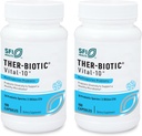 Klaire Labs SFI Health Vital-10 Probiotic - Immune & Digestive Supplement 5 Billion CFU 10 Gatunki z Lactobacillus, Bifidobacterium & Streptococcus, Dair-Free (100 kapsułki, 2 opakowania)