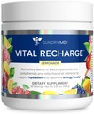 Gundry MD Vital Recharge Supplement Powder - Advanced Energy Formula z elektrolitami - Obsługuje ATP Supply - 30 Służenia