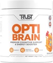 Opti Brain - Zwiększenie pamięci i ostrości, Nootropics Brain Support for Energy, Brain Booster for Health with Energy and Focus - Premium Energy Enhancers (30 Servings)