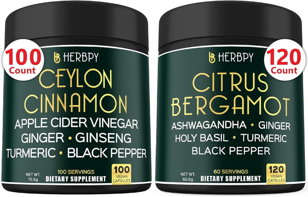 Paleta 6in1 Premium Ceylon Cynamon Suplementy & 6in1 Citrus Bergamot Suplement