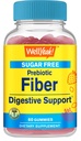 WellYeah Sugar Free Fiber Gummies for Adult (4g) XI124; Digestive Supprt XI124; Prebiotic Fiber Supplement XI124; 60 Count