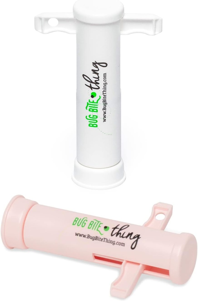 Narzędzie do ssania Ugryzienia, Usuwanie Trucizny - Ukąszenia i Ukąszenia Pszczoła / Osa, Natural Insect Bite Relief, 2- Pack, 1 Biały / 1 Różowy