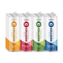 Koło musujące Collagen Water Variety 12- Pack. Odświeżające Napoje gazowane wodą gazowaną z Collagen Peptydes. 20g Kolagen Peptide Protein, niski cukier, Keto Friendly