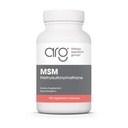 Alergia Research Group MSM Supplement - MSM Powder Kapsułki do włosów, Methylsulfonylmetan do zdrowych włosów, skóry i paznokci, 500 mg na Podawanie - 150 Kapsułki wegetariańskie