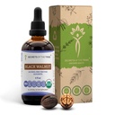 Secrets of the Tribe Black Walnut USDA Organic Equipment 124; Alcohol- Free Extract, High- Pottency Herbal Drops Description 124; Made from 100% Certified Organic Black Walnut (Juglans Nigra) Dried Hull 4 oz