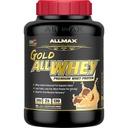 ALLMAX Gold ALLWHEY, Czekoladowy masło orzechowe - 5 lb - 24 Gramy białka na miarkę - Gluten Free, Niskie węglowodany i niski cukier - ok. 71 Służenie