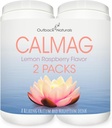 CalMag Wysoka Absorpcja 2: 1 Wapnia i Magnezu Cytrynian w proszku Suplement; Wspiera Relief stresu, Sleep & Bone Siła, Lemon Malina Flavor, 16.5 oz. (Opakowanie 2)
