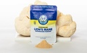 Lion 's Mane Mushroom Proszek, Suplement mózgu dla pamięci i ostrości, Zweryfikowane Beta- Glukan, Przeżywanie i suplement wsparcia immunologicznego, Organic & Non-GMO, 60g, 60- Day Supply