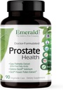 EMERRALD LABS Prostate Health - Prostate Support Supplement with Saw Palmetto, Lycopene, Stinging Nettle & More * - Vegan & Gluten- Free - 90 Kapsułki warzyw (30- Day Supply)
