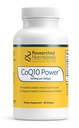 Badania odżywcze CoQ10 400mg Softgels for Heart Health - Therapeutic- Strength Coenzym Q10 Supplement - Wsparcie naturalnej energii i funkcji immunologicznej, Promowanie zdrowej gumy tkanek (60 Softgels)