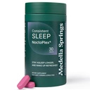 Pomoc senna 30 Tabs - 100% Lekarstwa wolne i niesiedliskowe tabletki usypiające - Klinicznie opracowany suplement senny w / Valerian Root for Sleep - Melatonina, Lemon Balm i Valerian Root Sleep Aid
