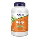 Teraz suplementy, Proszek Kelp, Certified Organic, Doskonałe źródło jodu, Super zielony, 8- unce