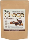 Sayan Syberyjski Pure Raw Chaga Grzyby z Black Top Crust 35.2 Oz / 2.2 lb - Premium Wild- Harvered Antioksydant Tea for Immune Support, Focus and Digestive Health - Non-GMO
