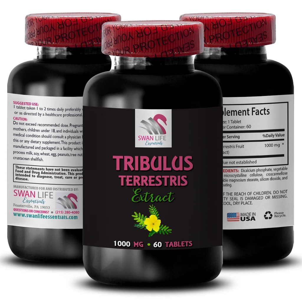 Moc wytrzymałościowa - TRIBULUS TERMINES IS EXTRACTS - Energia dla działalności, Formuła wsparcia energetycznego, Aktywne wsparcie energetyczne, Plant- Based Energy Boost, Moc działania, Aktywny trening Boost 1 Butelka 60 Tabletki
