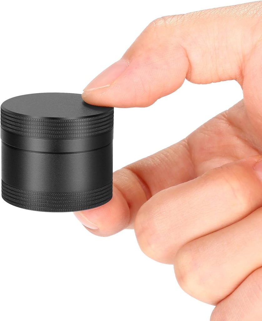 Małe Codzienne Pill Box - Przenośny wodoodporny Metal Pill Case for Pocket or Purse Aluminium Alloy Round Travel Pill Container Medycyna Organizator witaminy Unikalny prezent