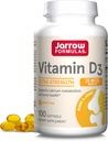 Jarrow Fixas Witamina D3 25 µg, Suplement diety, kości i stawów, Wsparcie dla zdrowia immunologicznego i metabolizmu wapnia, 100 Softgels, 100 Day Supply