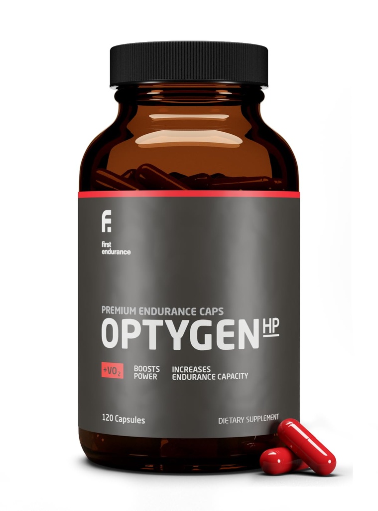 First ENDURANCE OptygenHP - Premium Endurance Supplement Equipment 124; Boost Power Equipment 124; Increase Performance and Endurance Equipment 124; Poprawia wykorzystanie tlenu 124; 120 Kapsułki