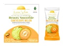 Beauty Smoothie Cantaloupe Melon, 80,000mg Zhydrolizowany Kolagen Morski, 21gx10 Sachets, 7.4075 Ounce