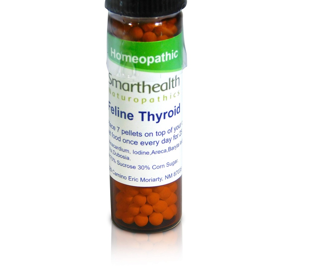 Feline Thyroid. Wszystkie problemy z tarczycą. Homeopatyczna Naturalna Formuła.
