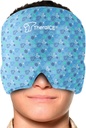 TheraICE Migrena Relief Cap Junior, Kojący ból głowy Boo Boo Ice Pack Mask Produkty, Chłodzenie Gel Hat JR, Twarz zimnej głowy kompresji na uderzenia, Siniaki i temperatury chłodzenia