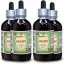 Anamu (Petiveria Alliacea) Glicerite, Suchy Herb Free Alcohol Liquid Extract (Nazwa firmowa: HerbalTerra, Proudly made in USA) 4x4 fl.oz (4x120 ml)