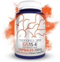 Nootropics Depot GS15- 4 Panax Ginseng Extract Kapsułki 124; 200mg 124; 30 Count 124; Adaptogen Supplement Supplement 124; Ayurveda Herb Supples 124; Wspomaga zdrowe poziomy stresu