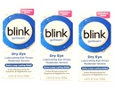 Blink GelTears smarowanie oczu krople do suchego oka, ulga bardzo długowieczna, formuła nawilżająca, umiarkowany do ciężkiego suszenia, 0,34 fl oz (Opakowanie 3)