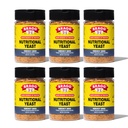 Bragg Nutritional Yeast Smoky BBQ Seasoning - (6 Pack) 3 oz - Darmowy parmezan serowy Substitute - Idealny dla sałatki, makarony, popcorn i więcej