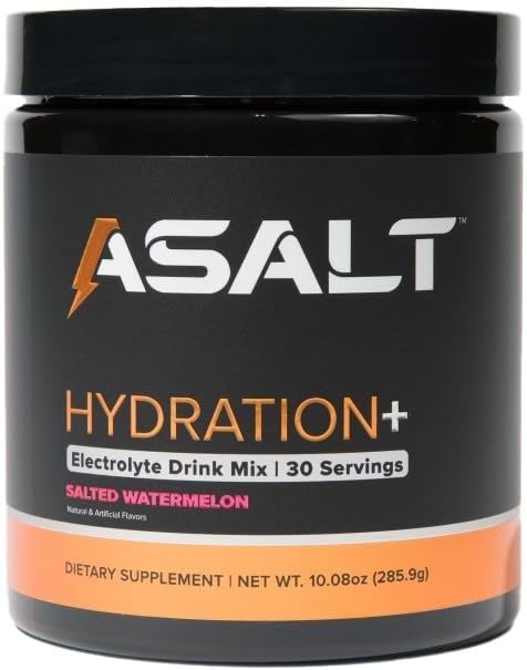 ASAT Hydration + Electrolyte proszek napój Mix, 30 Słupki, Cukier wolny z himalajskim różowym solą, Cynk, Kreatyna Monowodzian i Tauryna, Aktywny odzysk dla sportu i fitness, Keto i Paleo