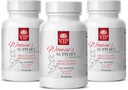 Gorące błyski menopauzy Relief - Kompleks Wsparcia Kobiet Naturalne - Licorice Root Extract - 3 butelki (180 kapsułek)