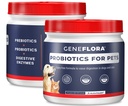 ActivHealth Digestive Enzymes and Probiotic for Pets (Psy, Koty, Króliki i więcej, 125 mg, 120 porcji) przez Geneflora dla zwierząt domowych Pack po 2