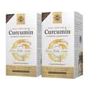 Solgar Full Spectrum Curcumin - 90 LiCaps, Pack of 2 - Superior Absorption - Mózg, Joint & Immune Health - Non-GMO, Wegan, Gluten Free, Dairy Free - 180 Total Servings