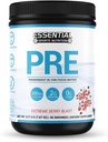 PRE 124; Wstępne ćwiczenia z kreaturą, formułą Focus i 200mg kofeiną (n / a, Extreme Berry Blast)