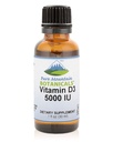 Pure Mountain Botanicals Liquid Witamina D Drops - Niearomatyzowane koszerne D3 Płynne krople w oleju MCT - 5000IU za Serving - 1oz Butelka