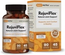 RujuviFlex - Natural Joint Supplement w / ApresFlex Boswellia AKBA, Kurkumina Turmerowa, Piperine & White Willow Bark - for Function of Hands, Knees, General Joint Health (90 kapsułki)