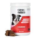 GNC Zwierzęta domowe Advanced Dog Supplements, Cardival Support & Heart Health Chews for Dogs, Soft Pet Supplement Made in USA, Cardio Vitamin & Easy to Chew Canine Essentials, 90 Count