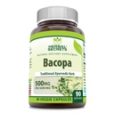 Herbal Secrets Bacopa Proszek 500 Mg 90 Veggie Kapsułki Suplement DEV124; Non-GMO EVAR124; Gluten Free EVAR124; Made in USA