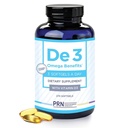 De3 Suche Eye Ultra Pure RTG Omega 3 - Wsparcie dla Suchych Oczy - 2240mg EPA & DHA - Nowy & Improved- Burpless- 3 na dzień Serving, 3-Miesiąc Dostawy