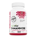 Plantvital D Mannose Kapsułki z żurawiną - D- mannose 1000mg Kapsułki - Wysoka potencja dla pęcherza, nerek i moczu Tract Support. Proszek żurawinowy z Hibiscus i Dandelion. 6 miesięcy dostaw