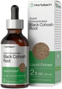 Horbäach Black Cohosh Root Tincture Xi124; 2 fl oz Xi124; Liquid Extract Xion124; Alcohol Free Herb Drops Xion124; Vegetarian Xion124; Non-GMO, Gluten Free Supplement