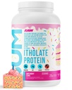 RAW Serwatka Isolate Protein Powder, Tort urodzinowy (CBUM Itholate Protein) - 100% Grass- Fed Sports Nutrition Powder for Muscle Growth & Recovery - Low- Fat, Low Carb - 25 Servings