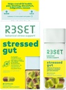 R3SET Stresowane Gut Prebiotyczne Codzienne Suplement dla Gut zdrowia, Heartburn, Bloating, Gaz - Komplement Probiotyki dla kobiet + Mężczyźni - Ginger, Licorice Root, Organic Mushrooms Blend, Naturalny, 28 Hrabia