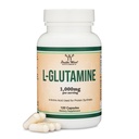 L Kapsułki glutaminy - (1000mg Sługi, 120 Kapsułki) Non-GMO, Gluten Free, Keto Safe, Vegan Friendly, Trzecia strona Tested (dla Endurance i Gut Health) przez podwójne drewno