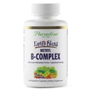 Paradise Herbs, Ziemski Mieszanka B- Complex, Metylowany, Enzymatycznie Aktywne formy B Witaminy + Superfoods, Wspiera energię i odporność, 60 Kapsułki