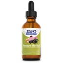 ZAND HERBALS gwarantuj Herbal Liquid Blend - 17 Wellness Składniki - w / Echinacea, Elderberry, Ginger, Sage, Peppermint i więcej - Gluten Free, Wegan, Non-GMO, 60- Day Guarantee, 147 Sługi, 4 FL OZ