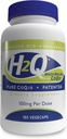 H2Q CoQ- 10 z 8X Wyższym Wchłanianiem nad standardem Q- 10 X124; Klinicznie zbadany X124; Kardiochirurgia i Mitochondria Function Support X124; Wegan Certified X124; Non-GMO by Health Thru Nutrition (Opakowanie 180)