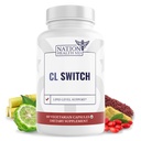 CL Switch - Heart Wellness Supplement - Wspiera zdrowe Cholesterol Poziomy & Ciśnienie krwi już w normalnym zakresie * - z Citrus Bergamot, Berberine, Czerwony Yeast Rice - 60 Kapsułki