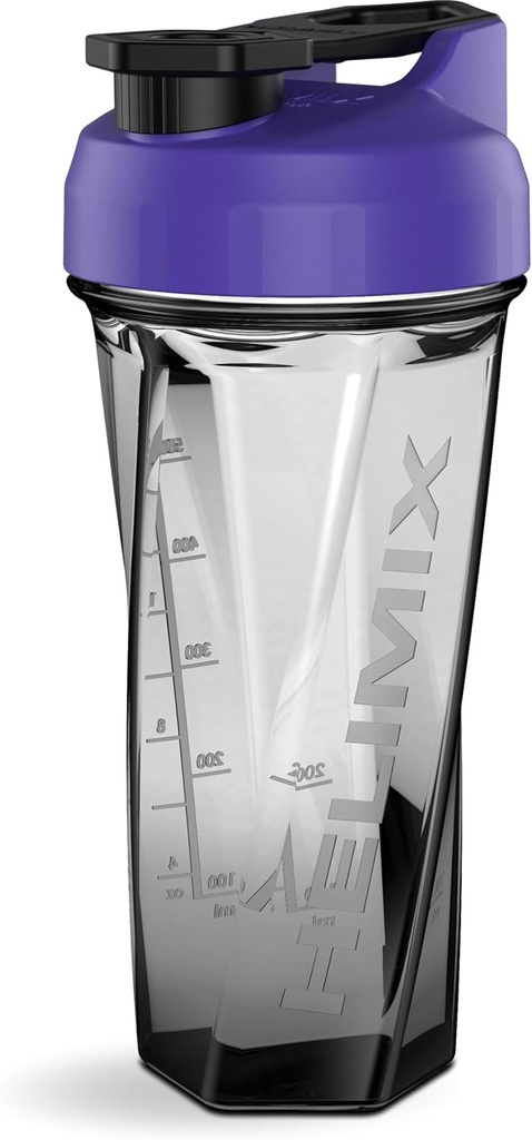 HELIMIX 2.0 Blender Blender Butelka shaker trzyma się do 28oz 124; No Blending Ball lub Whisk Between 124; USA Made 124; Przenośne pre Workout Serwatka Protein Shaker Cup 124; Mixes Cocktails Smoothies Shakes Shakes 124; Top Rack Safe